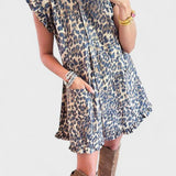 Karla - Rochie mini leopard