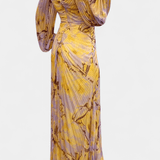 Kirstine - Rochie Maxikjole Plisată