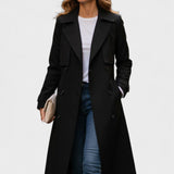 Luisa - Trenchcoat elegant cu design clasic