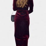 Luna - Rochie din catifea