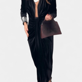 Luna - Rochie din catifea