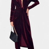 Luna - Rochie din catifea