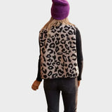 Maja - Vest cu model leopard