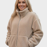 Mille - Robă elegantă din teddy în design nordic