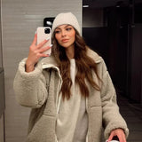 Mille - Robă elegantă din teddy în design nordic
