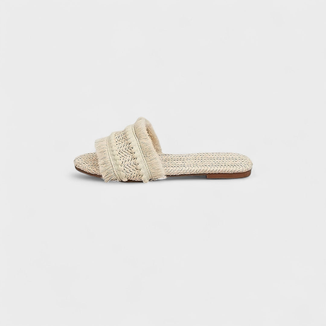 Rikke | Pantofi Pompon