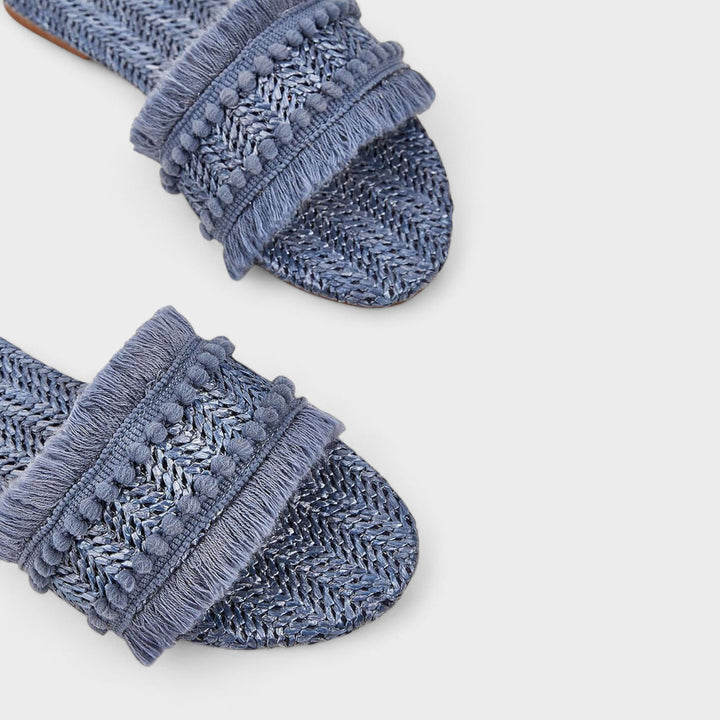 Rikke | Pantofi Pompon