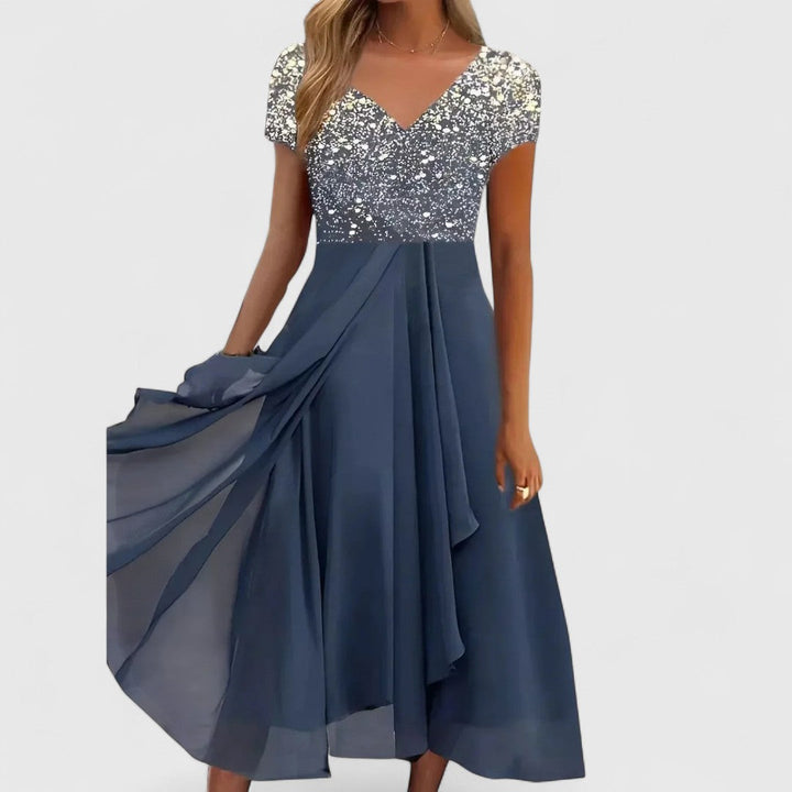 Georgia - Rochie elegantă cu design sofisticat și croială confortabilă