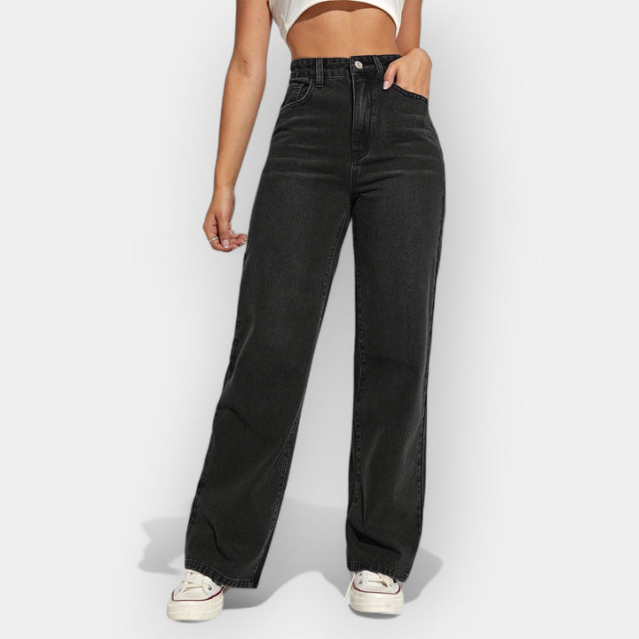 Jeans cu croială dreaptă