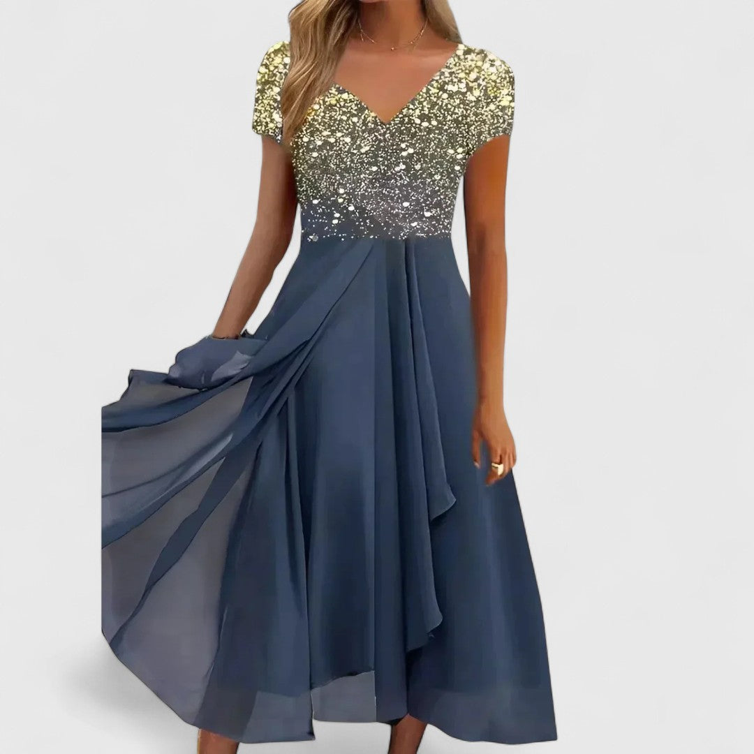 Georgia - Rochie elegantă cu design sofisticat și croială confortabilă