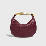 Clara - Geanta Woven Gerda cu Mâner Auriu