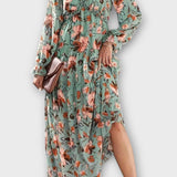 Sofia - Rochie maxi cu flori