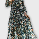 Sofia - Rochie maxi cu flori