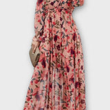 Sofia - Rochie maxi cu flori