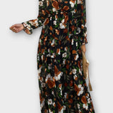 Sofia - Rochie maxi cu flori