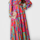 Sofia - Rochie maxi cu flori