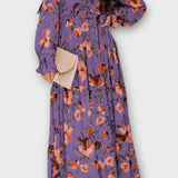 Sofia - Rochie maxi cu flori