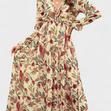 Sofia - Rochie maxi cu flori
