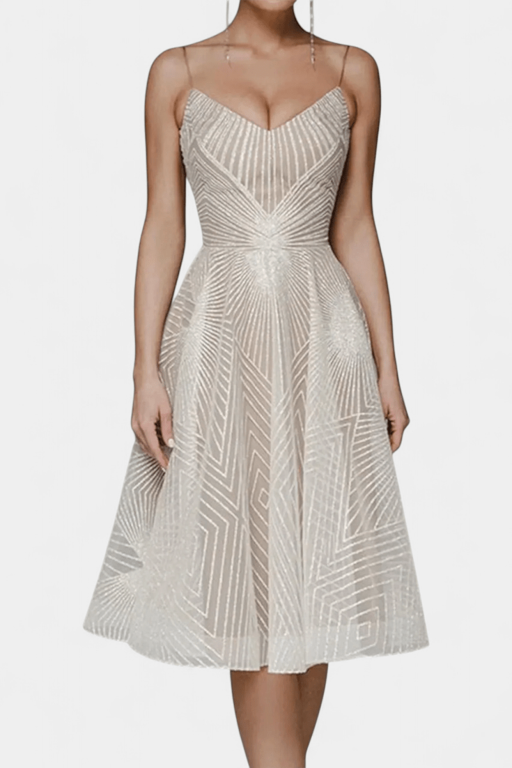 Trine | Rochie brodată