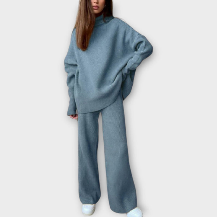 Tricotat Relaxat cu Design Minimalist