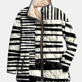 Ilinca - Véronique Graphic Stripe Padded Jacket