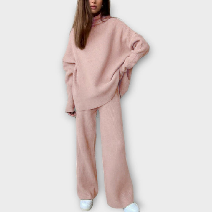 Tricotat Relaxat cu Design Minimalist
