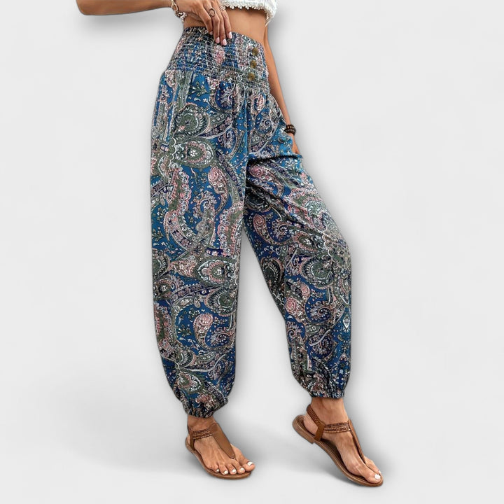 Folk Pattern Trousers