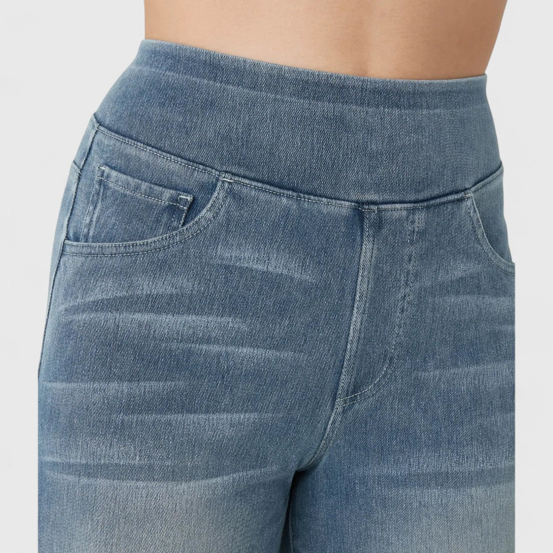 Speranța - Pantaloni elastici și confortabili cu talie înaltă