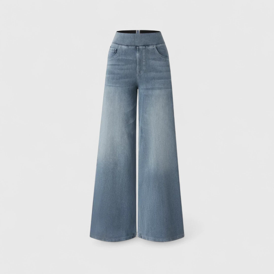 Speranța - Pantaloni elastici și confortabili cu talie înaltă
