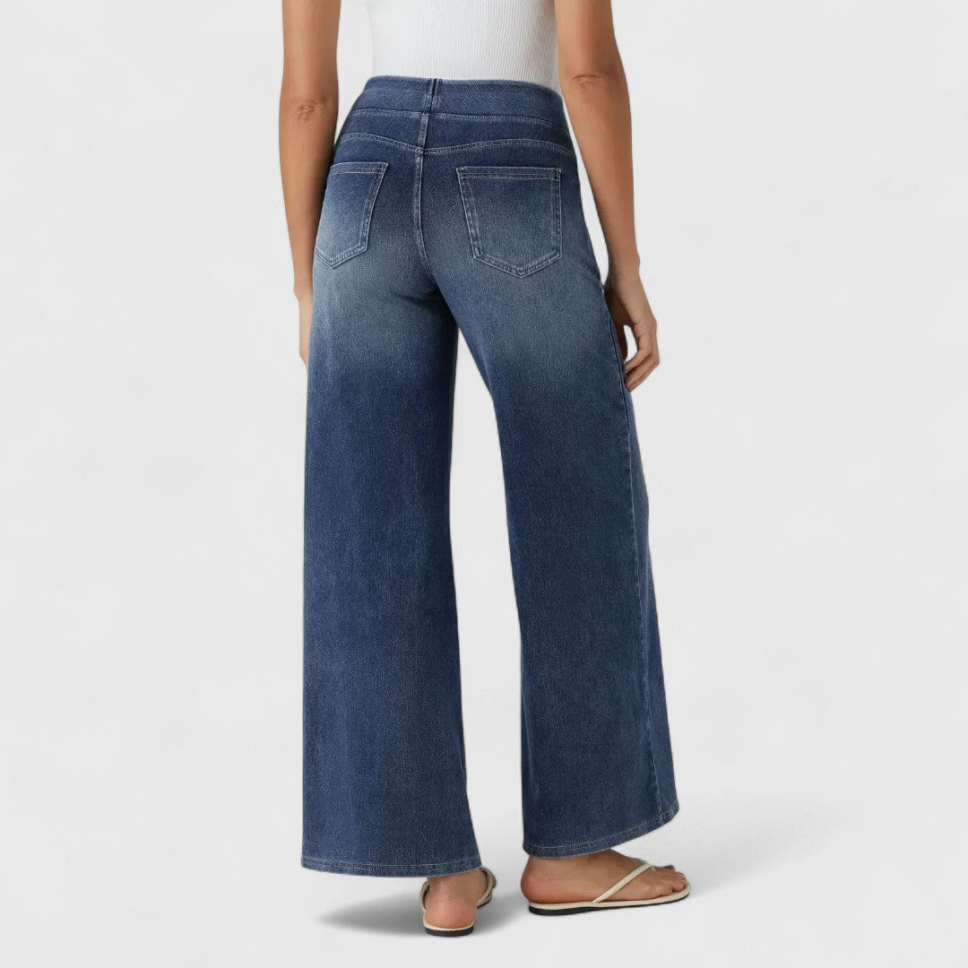 Speranța - Pantaloni elastici și confortabili cu talie înaltă