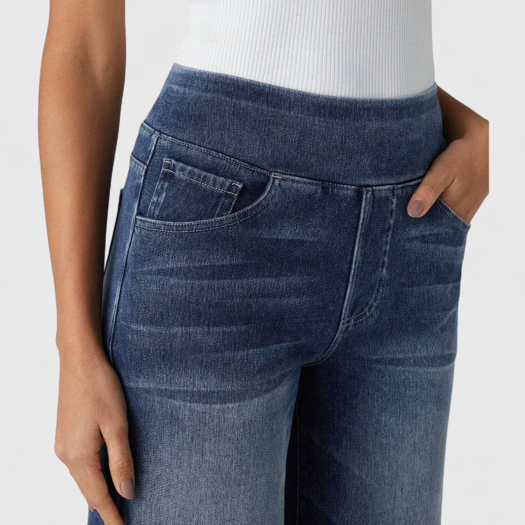 Speranța - Pantaloni elastici și confortabili cu talie înaltă