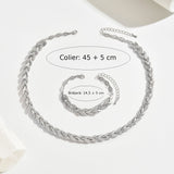 Haller - Set elegant din sticlă cu strass în formă de coadă de pește