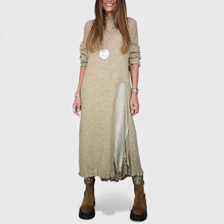 Lena - Elegant Knitted Lung Set