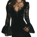 Eftalia - Rochie Mini din Catifea" can be rewritten as "Eftalia - Rochie Mini din Material Catifelat. - remove_bg