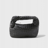 Paula - Mini Woven Sage Bolso Satchel Bag