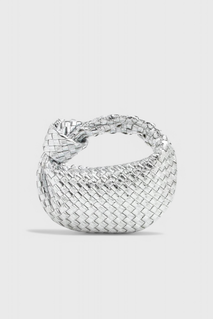 Mini Woven Sage Bolso Satchel Bag